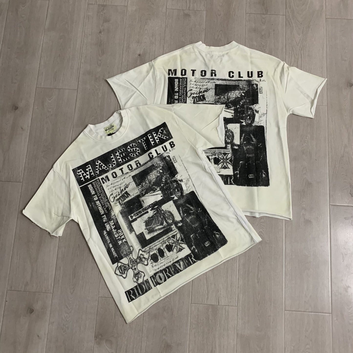 MAJESTIK Motor Club Graphic T-Shirt ¡ª context