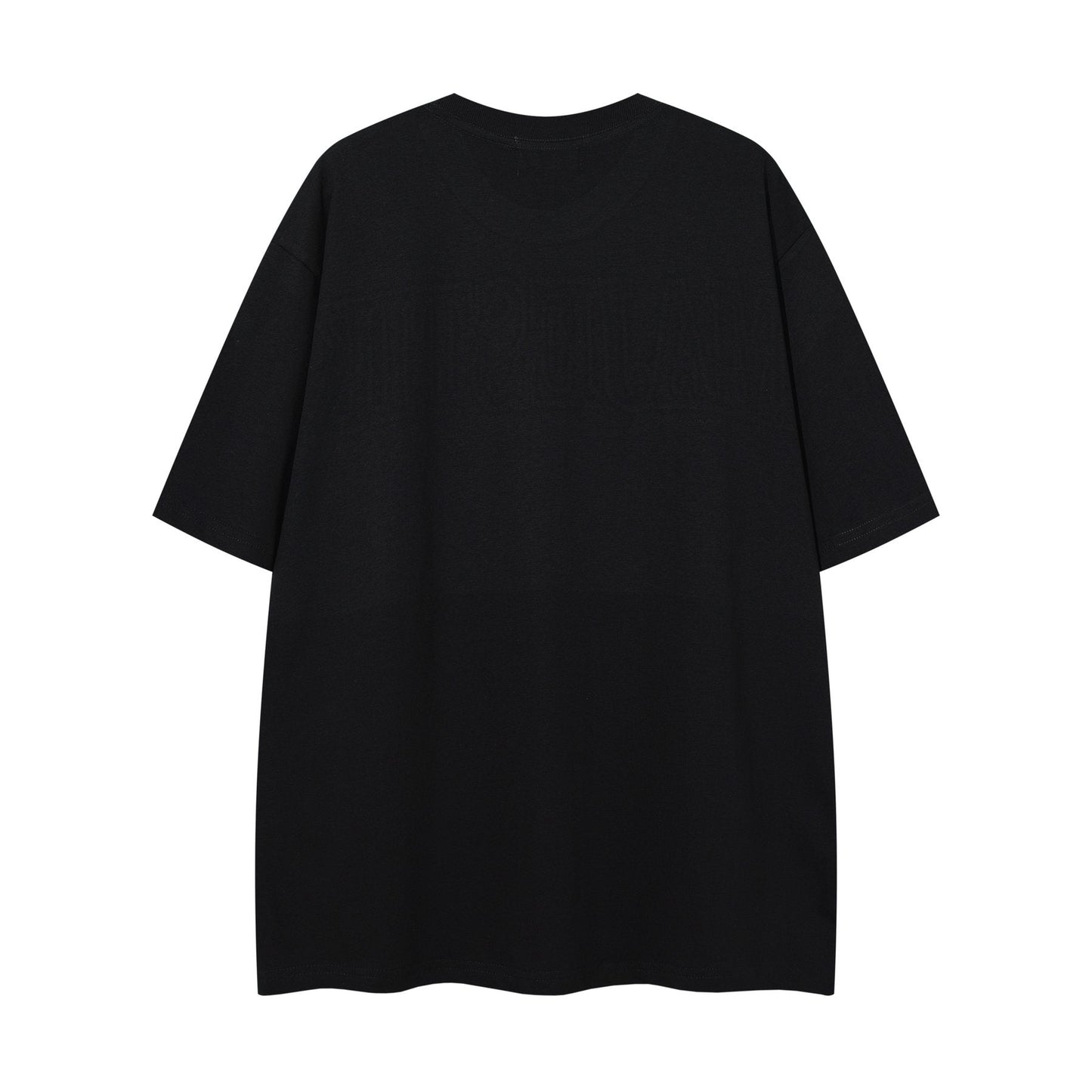 MAJESTIK Distressed Rhinestone Graphic T-Shirt ¡ª back